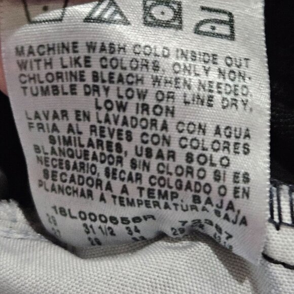 Lee Relaxed Fit 10P Petite Black Denim Jeans Cotton Blend High Waisted - Picture 7 of 10